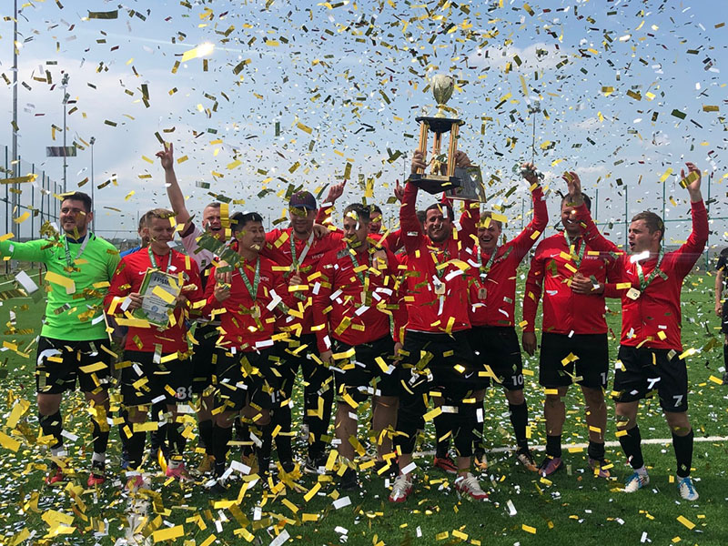 Майский триумф! Футбольная команда ИНПК стала победителем первого официального чемпионата ЮФО/СКФО по футболу в формате 8х8